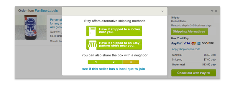 Etsy Shipping Alternatives