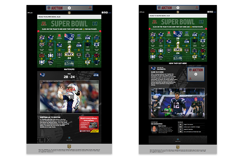 Super Bowl Screens